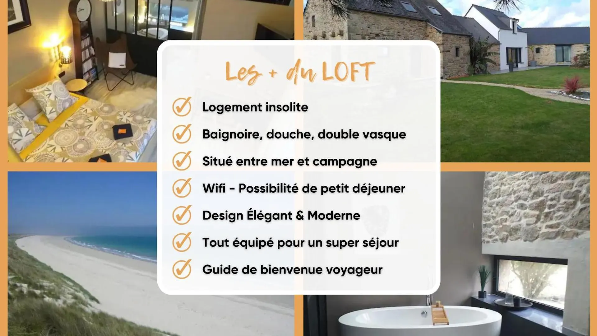 Le Loft Du Dolmen Clara, Entre Terre Et Mer Plounevez-Lochrist